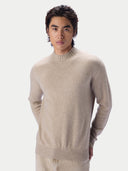 Schmal geschnittener Kaschmir-Rollkragenpullover