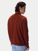 Schmal geschnittener Kaschmir-Rollkragenpullover