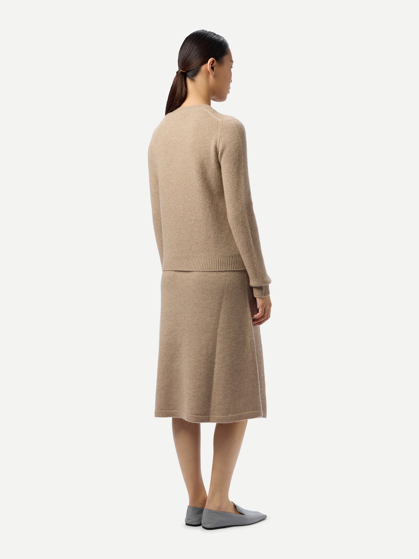 Kaschmir-Pullover mit Rundhals