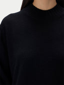 Schmal geschnittener Kaschmir-Rollkragenpullover