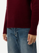 Kaschmir-Pullover mit Umklapp-Rollkragen Zinfandel - Gobi Cashmere #color_zinfandel