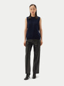 Damen Kaschmir-Weste Rundhals | GOBI Cashmere