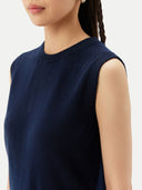 Damen Kaschmir-Weste Rundhals | GOBI Cashmere