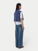 Kaschmir-Schlauchschal Kronenblau - Gobi Cashmere