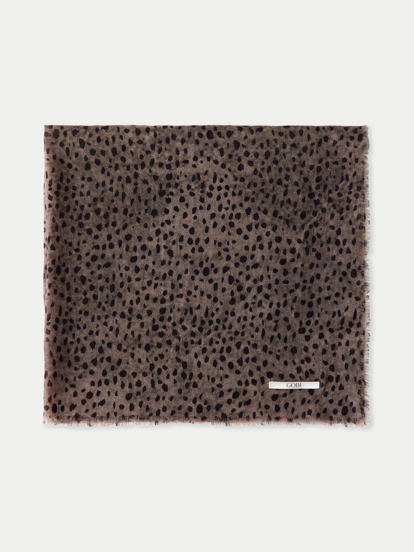 Dune Dots Kaschmir-Schal mit Punktmuster