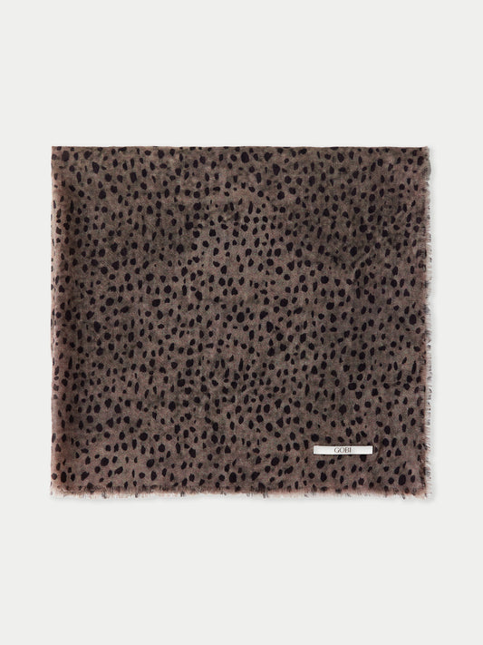 Dune Dots Kaschmir-Schal mit Punktmuster