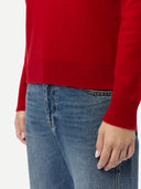 Zeitloser Kaschmir-Rollkragenpullover Chili Pepper - Gobi Cashmere