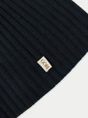 Kaschmir-Strickmütze Schwarz - Gobi Cashmere