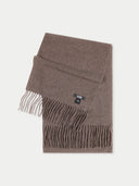 Kaschmirschal mit Fransen Kakao - Gobi Cashmere
