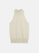 Damen Rollkragen Top Kaschmir Off White | GOBI DE