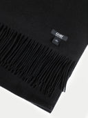Übergroßer gewebter Kaschmirschal Schwarz - Gobi Cashmere
