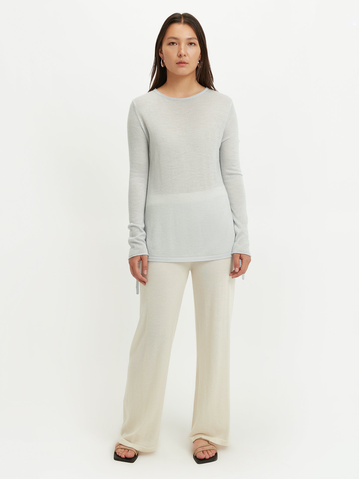 Damen Pullover aus Seide und Kaschmir ice flow - Gobi Cashmere