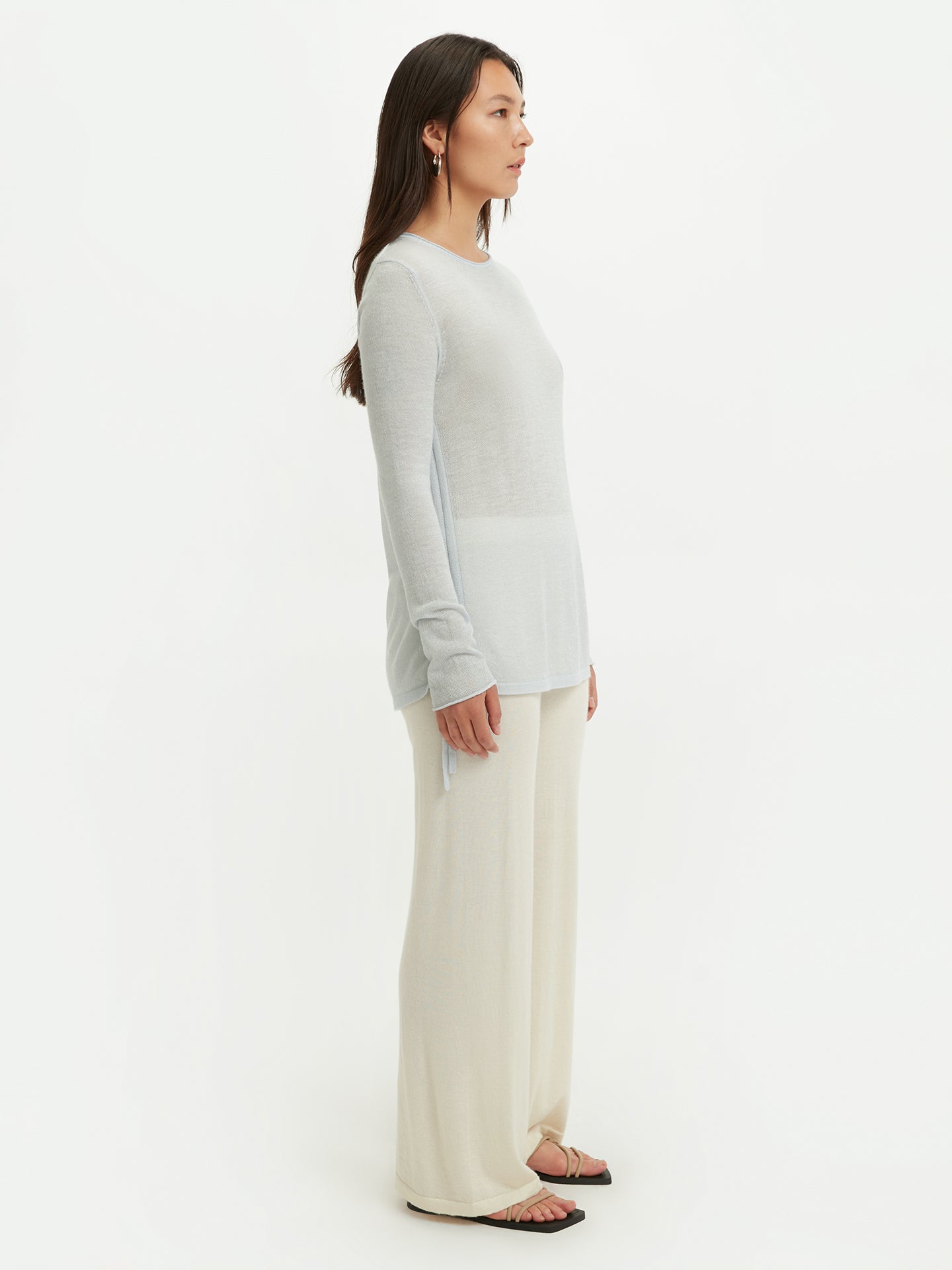 Damen Pullover aus Seide und Kaschmir ice flow - Gobi Cashmere