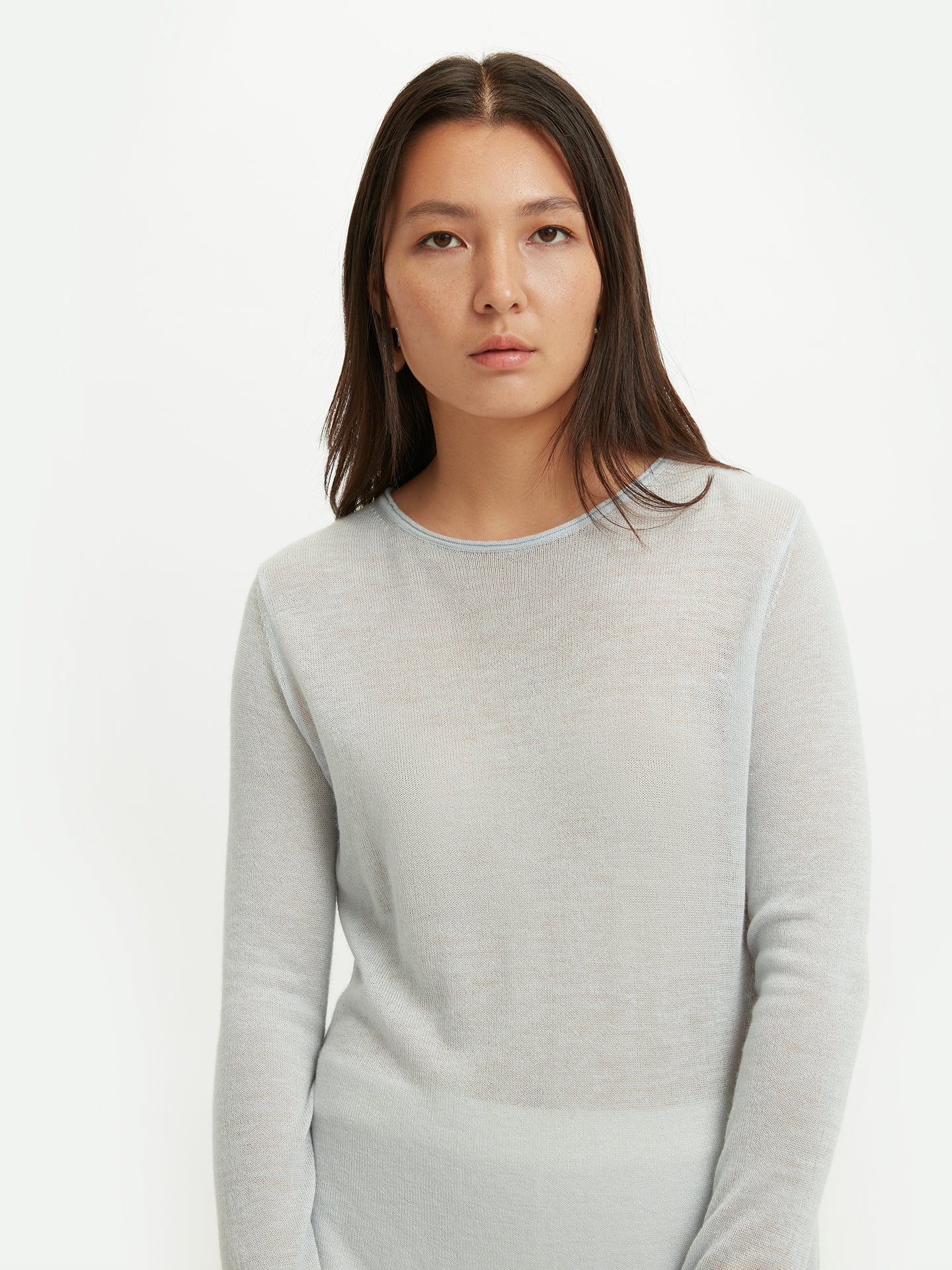 Damen Pullover aus Seide und Kaschmir ice flow - Gobi Cashmere