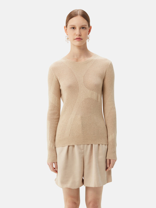 Leichter Kaschmir R-Ausschnitt - Komfort | GOBI Cashmere
