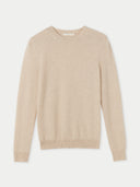 Kaschmir Set Damen Pullover und Mütze Beige - Gobi Cashmere