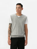 Kaschmir Weste für Herren Blau - Gobi Cashmere