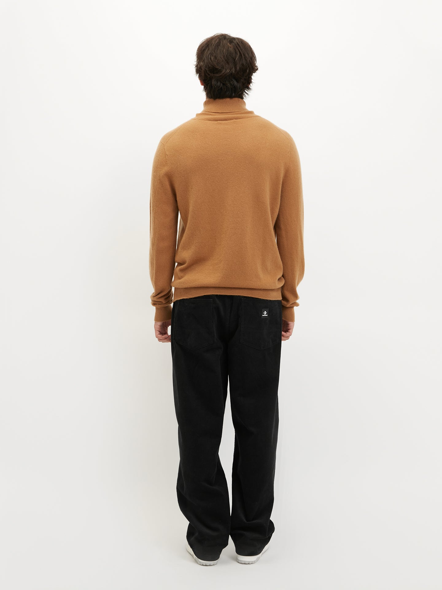 Basic Kaschmir Rollkragenpullover