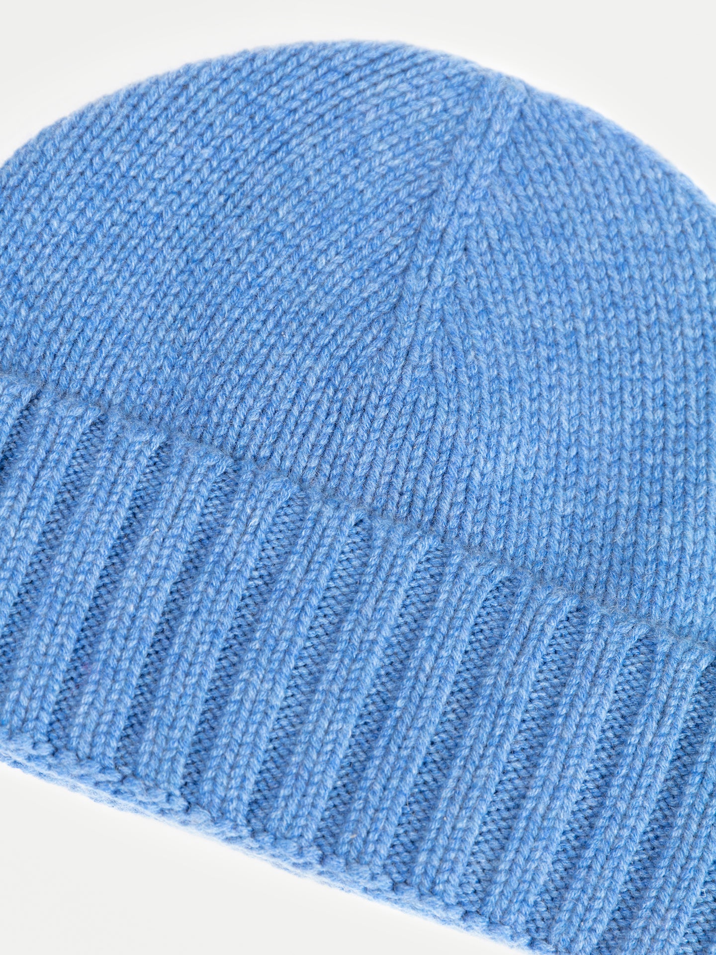 Rippenstrick Kaschmir Mütze /Unisex/