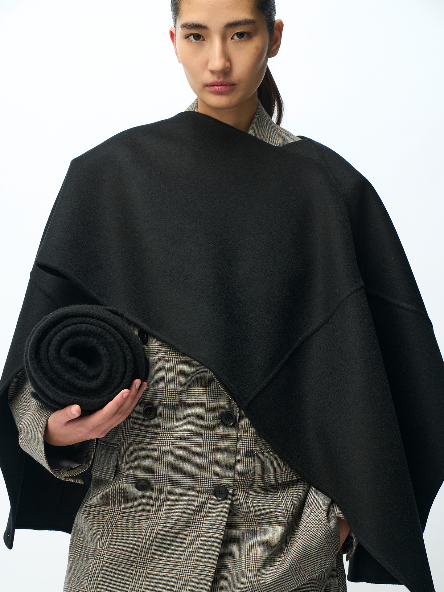 Vielseitiger Kaschmir Poncho