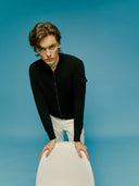 Bomber aus Kaschmir Schwarz - Gobi Cashmere
