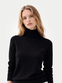 Zeitloser Kaschmir-Rollkragenpullover