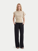 Damen asymmetrisches Kaschmir-Top | GOBI Cashmere