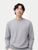 Basic Kaschmirpullover mit R-Ausschnitt High Rise - Gobi Cashmere