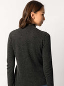 Basic Stehkragenpullover aus Kaschmir