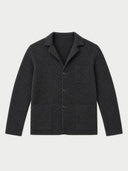 Kaschmir-Strickjacke im Blazerstil