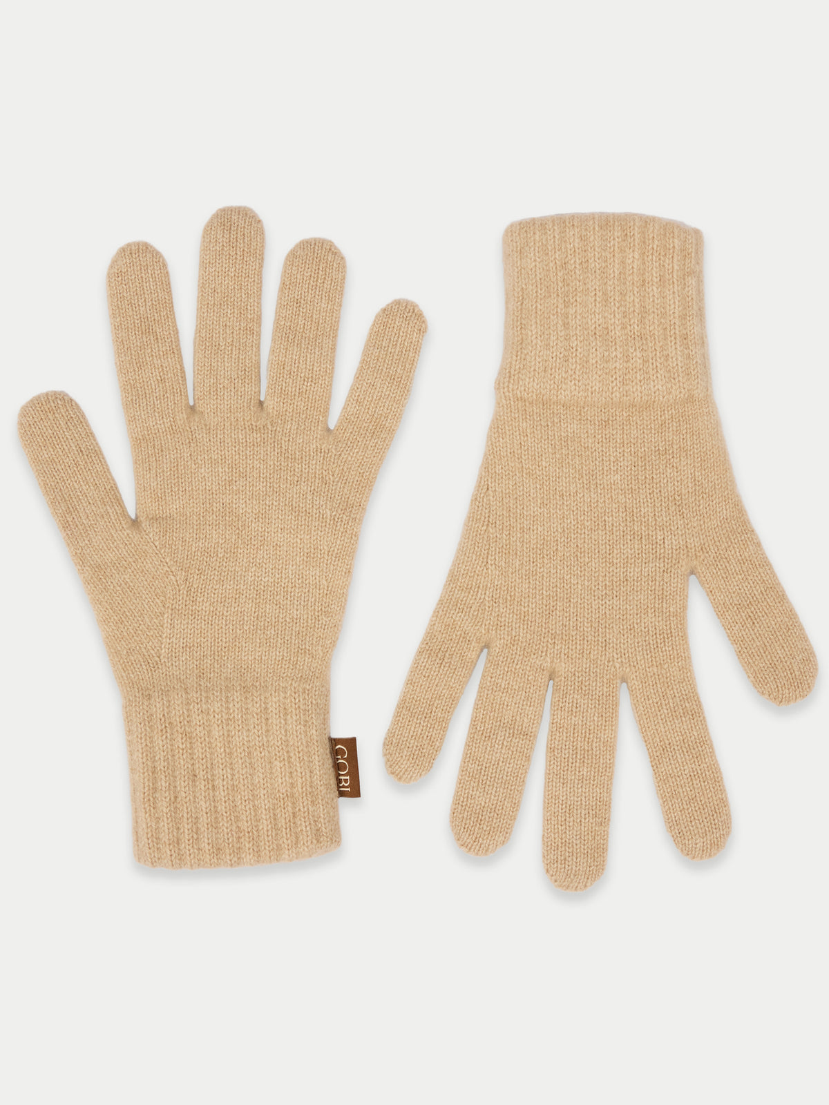 Klassische Kaschmir-Strickhandschuhe für den Winter