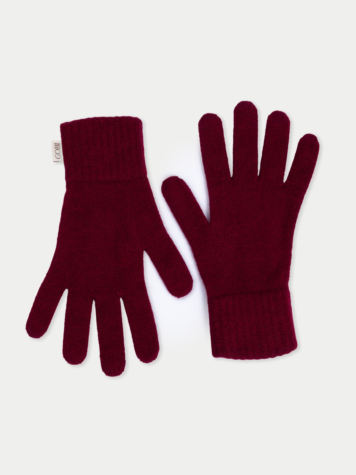 Klassische Kaschmir-Strickhandschuhe für den Winter