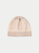 Waffelstrick Kaschmir-Mütze Warmes Gray - Gobi Cashmere