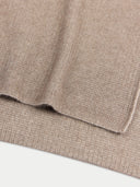 Zweiseitiger Kaschmir-Schal Taupe - Gobi Cashmere