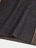 Zweiseitiger Kaschmir-Schal Charcoal - Gobi Cashmere