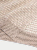 Waffelstrick Kaschmir-Schal Warm Grey - Gobi Cashmere