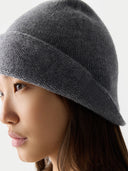 Eleganter Filz-Bucket Hat Dunkelgrau - Gobi Cashmere