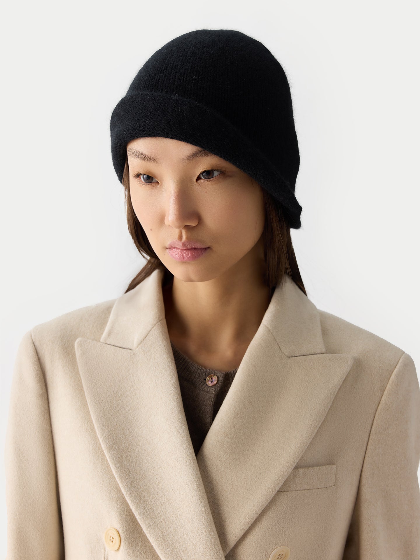 Eleganter Filz-Bucket Hat