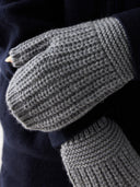 Rippstrick-Kaschmirhandschuhe | GOBI Cashmere
