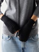 Rippstrick-Kaschmirhandschuhe | GOBI Cashmere