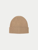 Grob gerippte Beanie-Mütze Taupe - Gobi Cashmere