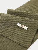 Schal mit Patentmuster Capulet Olive - Gobi Cashmere