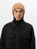 Rippenstrick Kaschmir Mütze /Unisex/