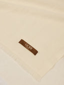 Leichter Webschal aus Kaschmir Off White - Gobi Cashmere