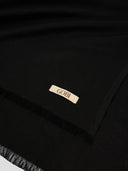 Leichter Webschal aus Kaschmir Schwarz - Gobi Cashmere