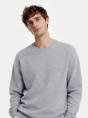 Basic Kaschmirpullover mit R-Ausschnitt