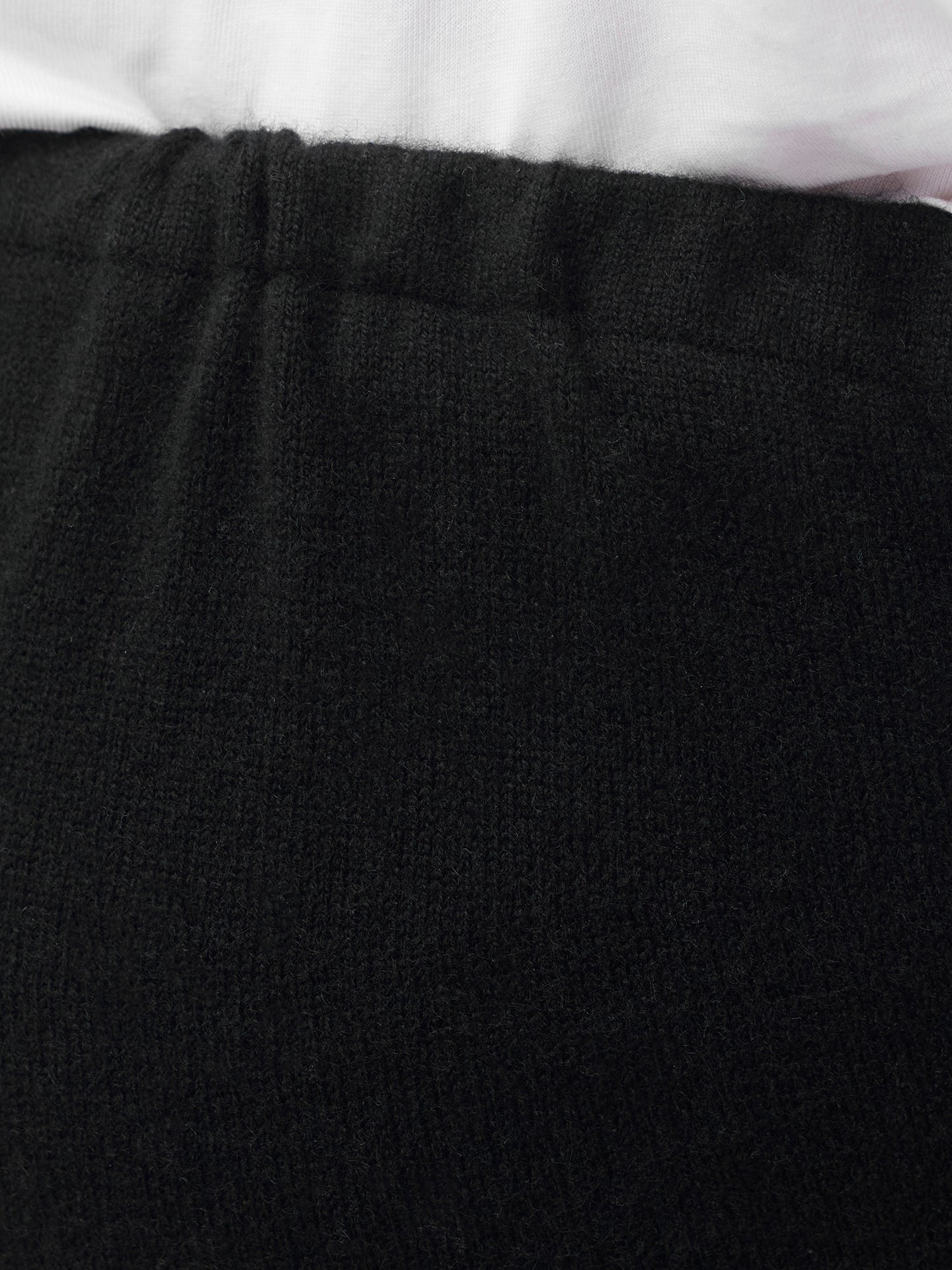 Über dem Bauch Kaschmir-Strickhosen für Schwangere