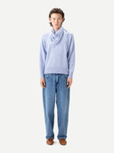 Dreieckiger Kaschmir-Schal Cashmere Blue - Gobi Cashmere