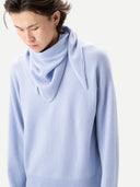Dreieckiger Kaschmir-Schal Cashmere Blue - Gobi Cashmere
