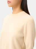 Kaschmir-Pullover mit kurzen Ärmeln